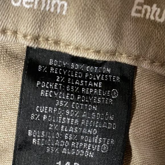 High Rise Pale Brown Skinny Jeans - Picture 7 of 10